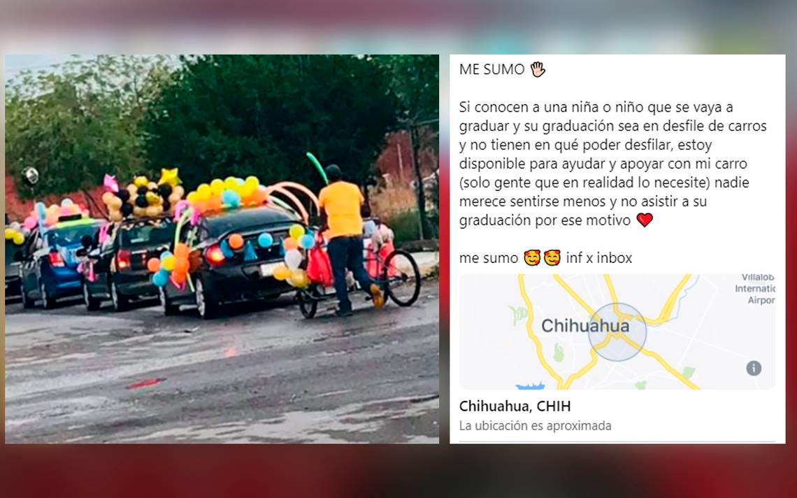 Conductores ofrecen sus autos para que ni os acudan a caravana